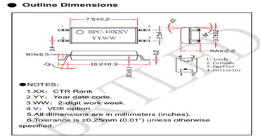 佰鴻代理商在BPC-1008手機快充上廣泛用的一款光耦 佰鴻代理商在BPC-1008手機快充上廣泛用的一款光耦